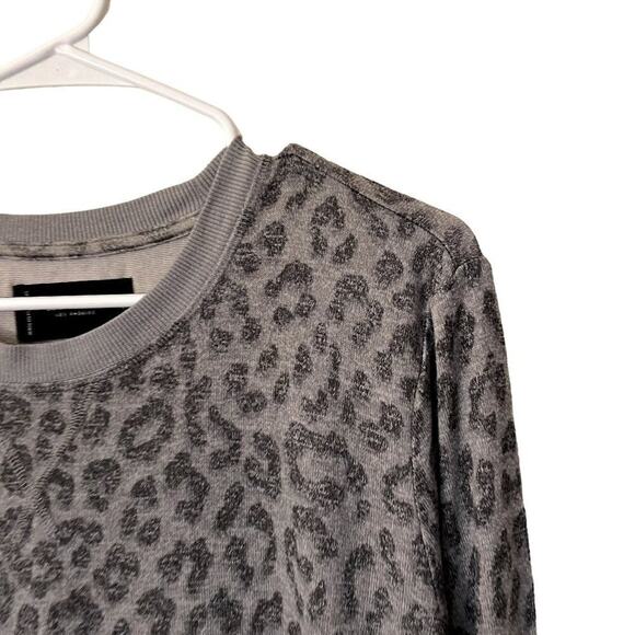 Lucky Brand cheetah print long sleeved top sweater soft comfortable casual - Picture 2 of 5